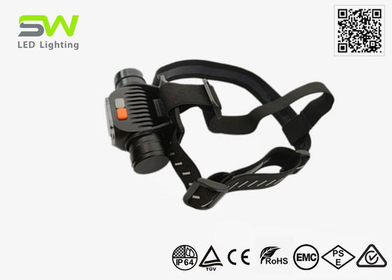 Headlamp СИД датчика движения перезаряжаемые с выходом 350 люменов и IP65