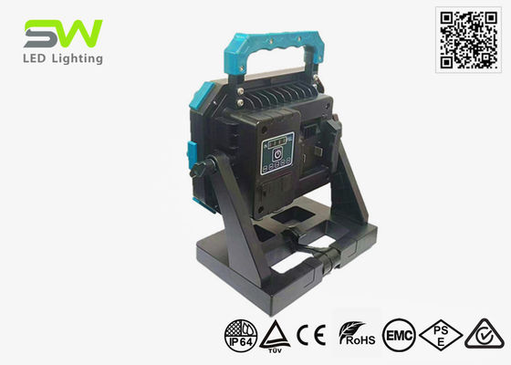 6500 Люмен Перезаряжаемый 18В 20В Рабочий Светильник со Сменной Батареей для Электроинструмента