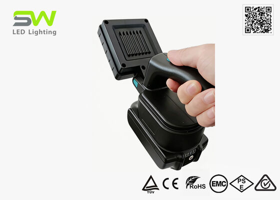 Компактный ручной рабочий фонарь 25 Вт с аккумулятором Makita 18 В и ручкой для осмотра