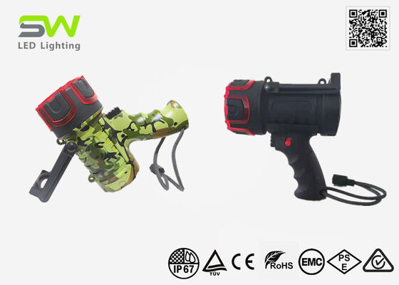 Компактный перезаряжаемый плавающий морской прожектор мощностью 1000 люмен с крючком для подвешивания