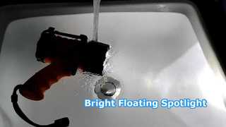 Представляем вам компактный плавающий морской прожектор мощностью 1000 люмен с подвесным крючком